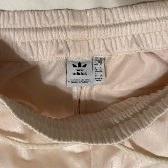 adidas Retro Luxury Track Pants - Women Size Large - Cream and Red - Picture 3 of 8